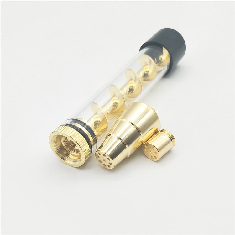 Spiral Dry Burning Atomizer for Smoking Pipe