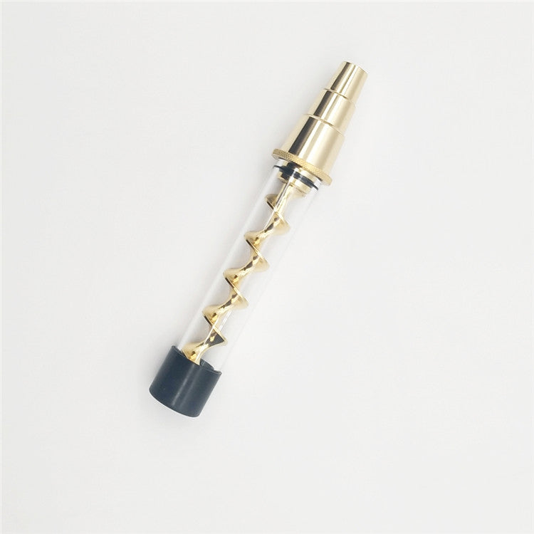 Spiral Dry Burning Atomizer for Smoking Pipe