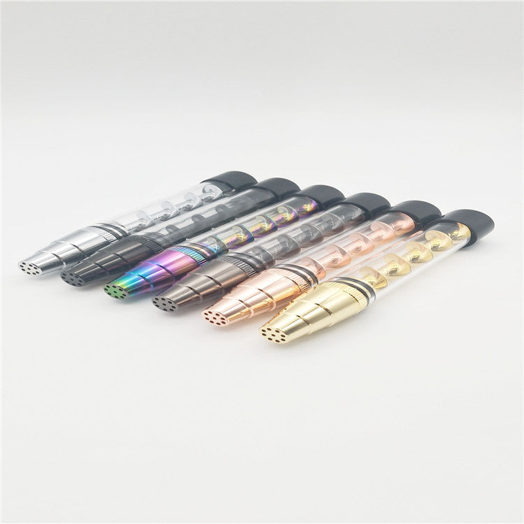 Spiral Dry Burning Atomizer for Smoking Pipe